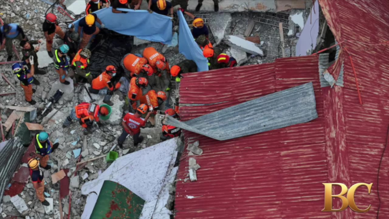 Philippines hit by 6.9 magnitude earthquake, dozens dead