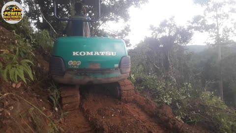 Steep Mountain. Heavy Machine. Pure ASMR — You Won’t Believe This POV!