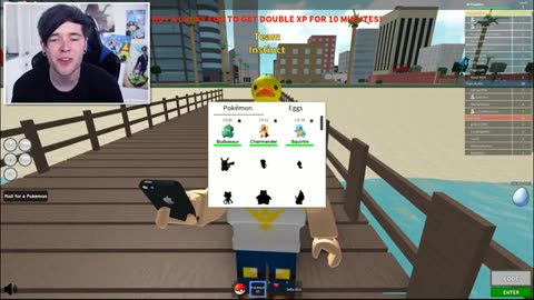 dantdm plays roblox and pokemon