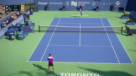 Top Spin 2K25 Online #24 Federer vs Agassi Former Rank 3 Player PS5