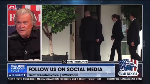 Steve Bannon Notes the Absence of Color Guard During Netanyahu's White House Visit