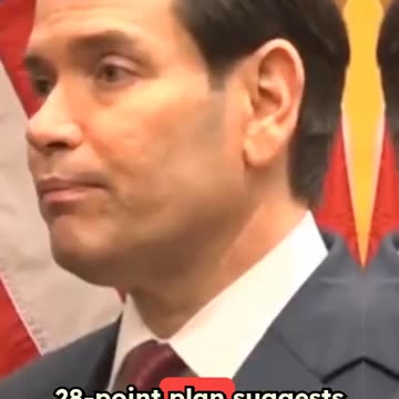 Rubio Responds To Criticism Of Trump's Russia-Ukraine Proposal