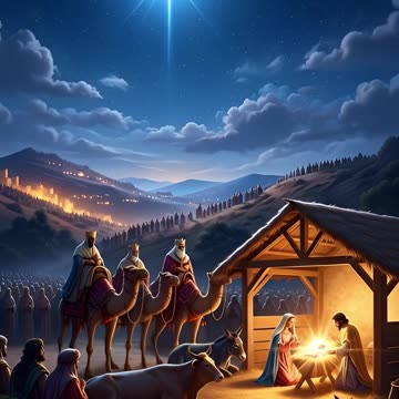 ON THE HOLIEST NIGHT OF THE YEAR, THE BIRTH OF JESUS CHRIST FILLS THE WORLD WITH DIVINE LOVE & HOPE