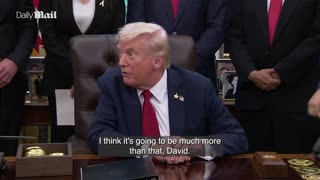 President Trump, "A shutdown can also bring about a lot of good."