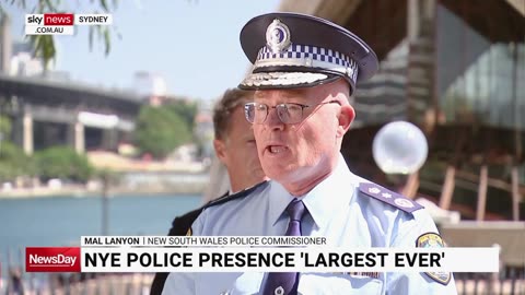 NYE on High Alert: Riot Squad Armed With Long Guns for Crowd Control