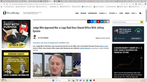 Coffee with MarkZ, joined by Lewis Herms. 10/21/2025