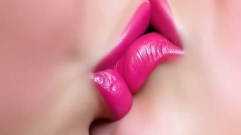 pink lips#love#kiss #lovekiss