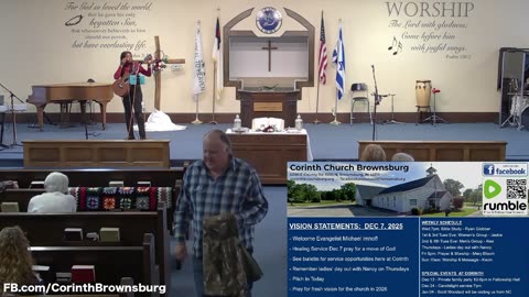Corinth 12-7-2025: Evanglist Michael Imhof