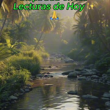 🙏✨Oración Inspirada en las Lecturas de Hoy ✨🙏