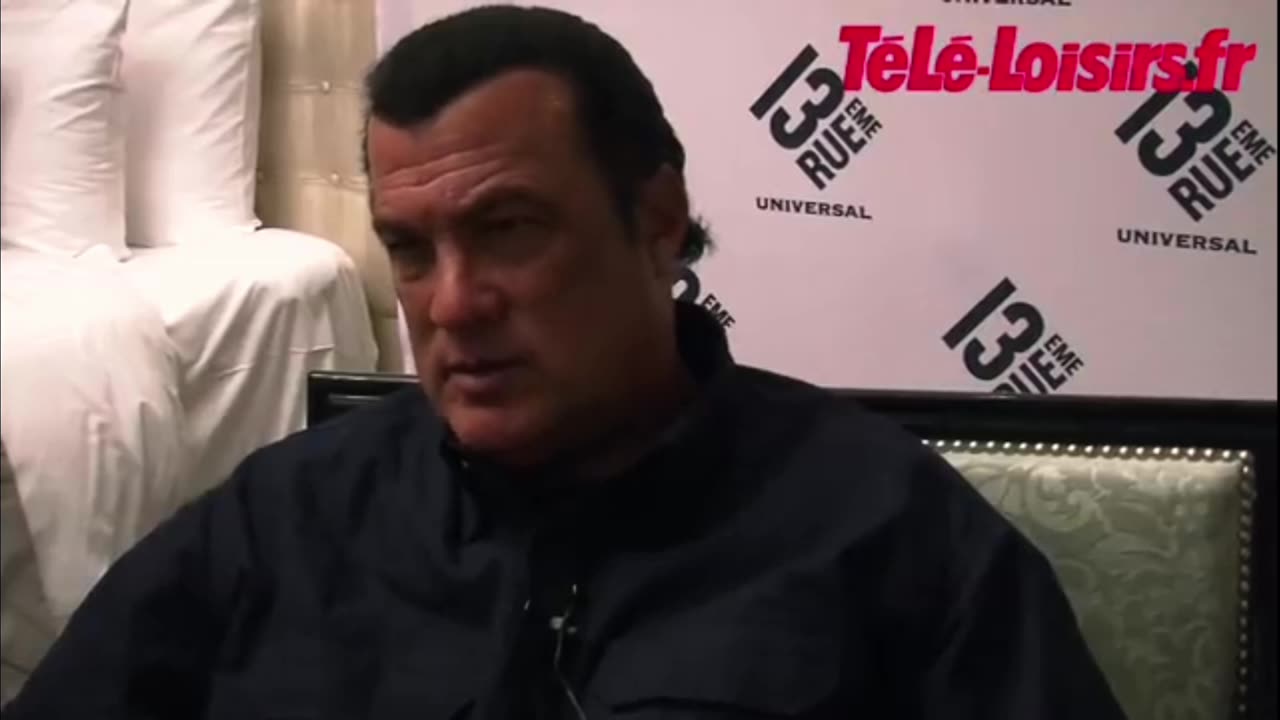 Steven Seagal Making Movies