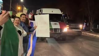 Residents in were celebrating on the streets last night as they believe the community