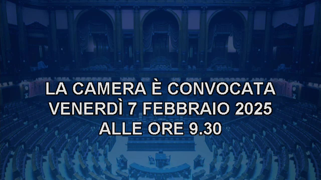 Roma - Camera - 19° Legislatura - 424° seduta (07.02.25)