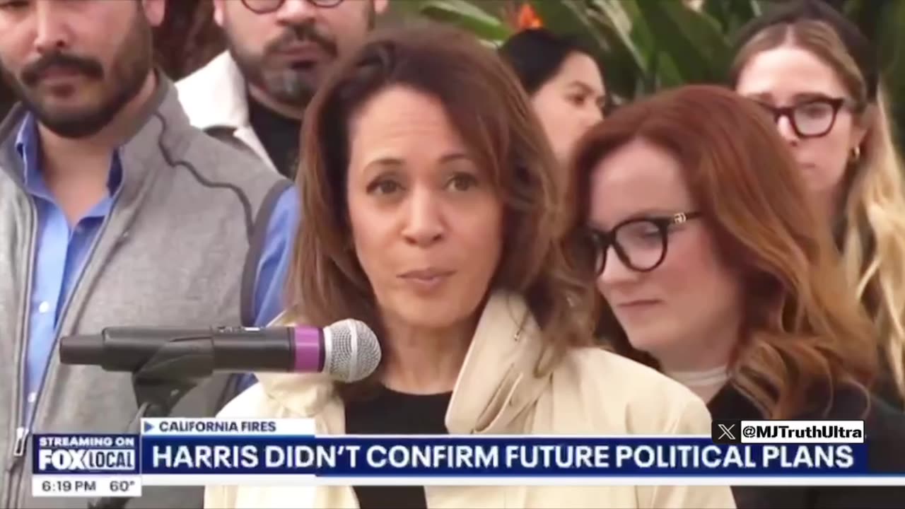 Fake News is asking Kamala Harris about running for Governor.