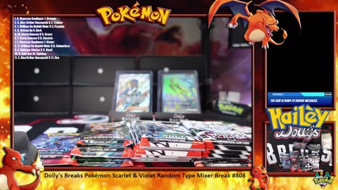Dolly's Breaks Pokémon Scarlet & Violet Random Type Mixer Break #808 [Sept 26 2025]