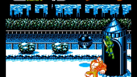 TMNT II NES Port: Tora Boss Battle
