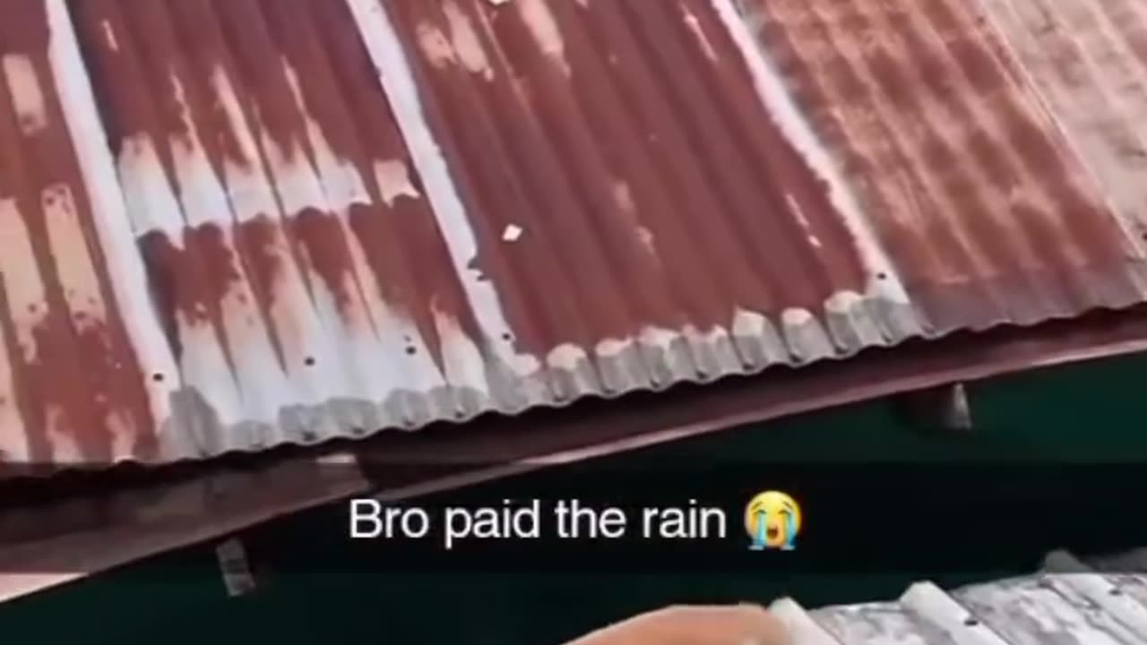 bro paid for not rainng