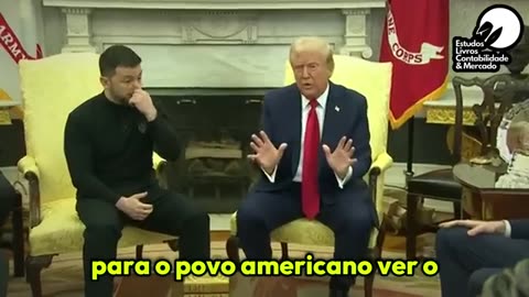 TRUMP E ZELENSKY (DUBLADO EM PORTUGUÊS)