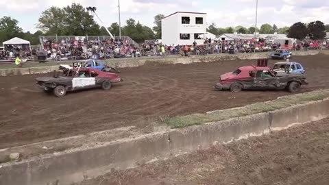 MAY 25 2025 DAY 2 OF THROWDOWNTV MAPLE CITY MADNESS DEMOLITION DERBY