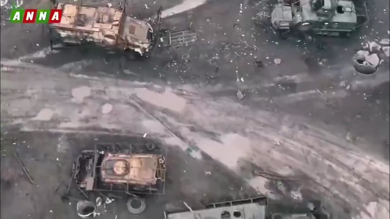 ‼️🇷🇺🇺🇦 Destroyed Ukrainian equipment