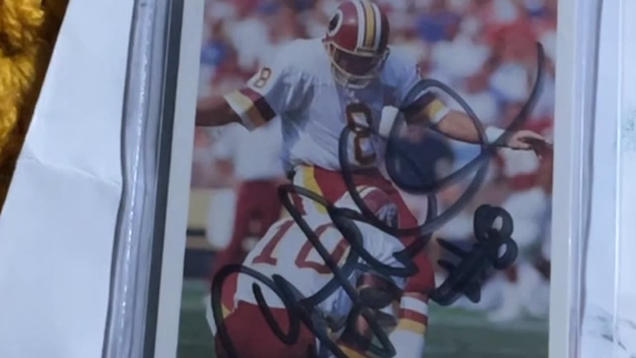 Chip Lohmiller autograph, #httr #redskins