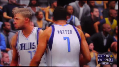 NBA2K: Indiana Pacers vs Dallas Mavericks (Overtime-Buzzer Beater)