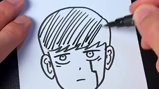 Amazing: Draw a Character, But I Only Have 50 Seconds… (#shorts)