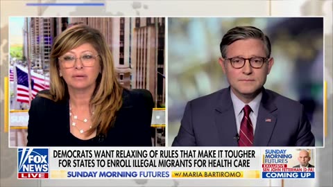 Speaker Johnson Joins Fox News' Sunday Morning Futures with Maria Bartiromo