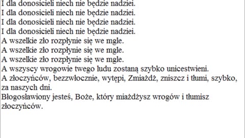 I dla donosicieli niech nie bedzie nadziei