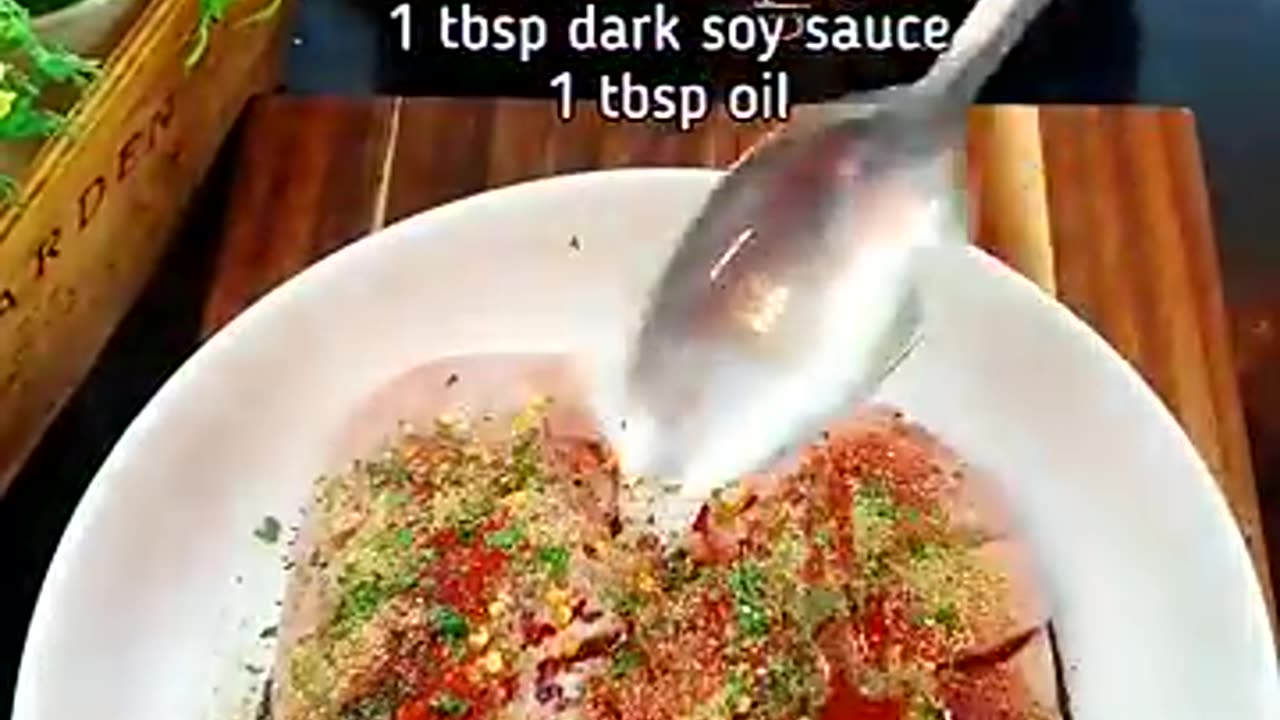 Soy sauce chicken in air frying recipe