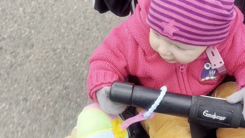 Baby Kayla and Mommy Out for a Walk 🚶‍♀️👶