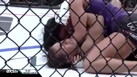 Ashley Evans Smith Woman vs Tranny Fallon Fox