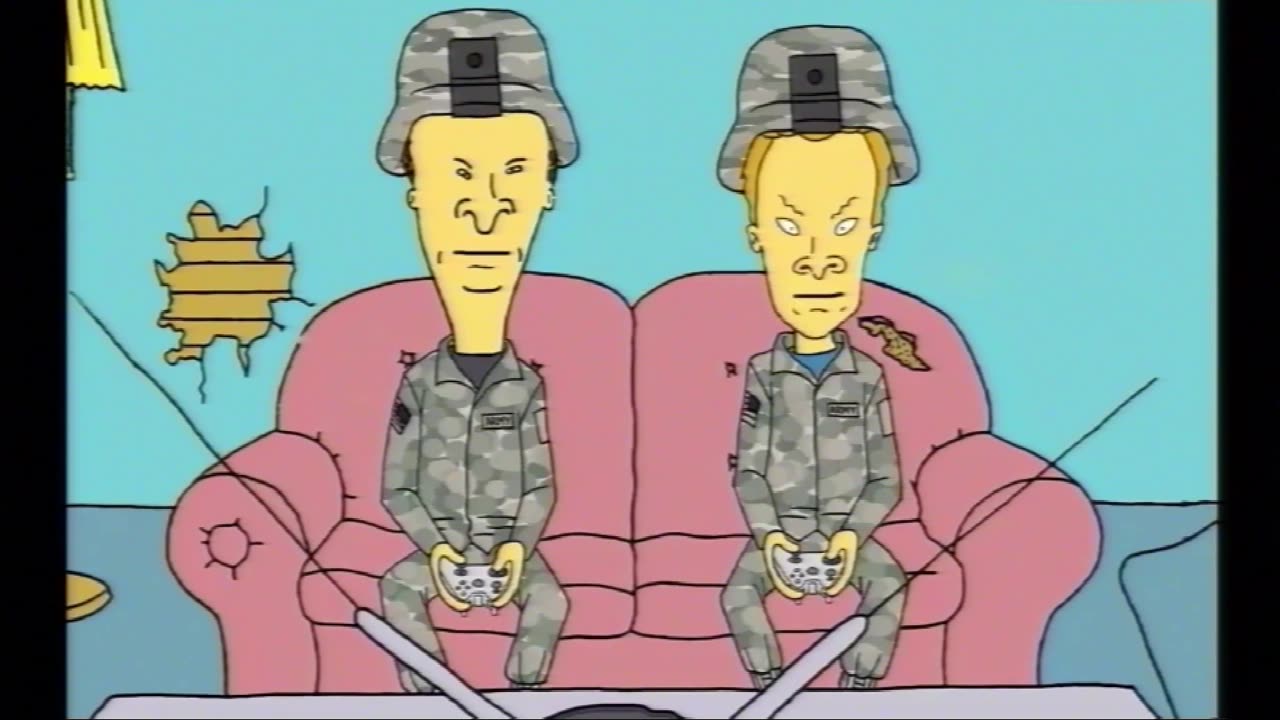 Beavis and Butthead do Battlefield 4