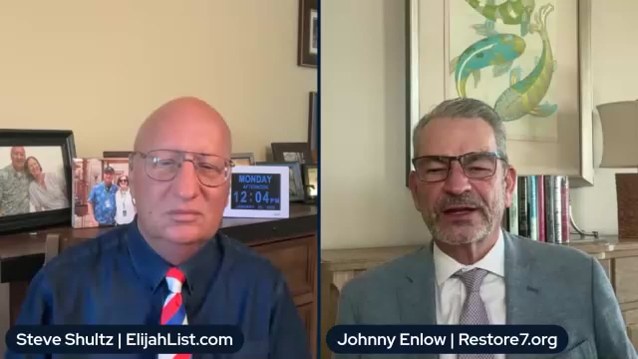 Steve Shultz & Johnny Enlow: God Has Gone Up With The Sound Of The Trump! - 1/20/25