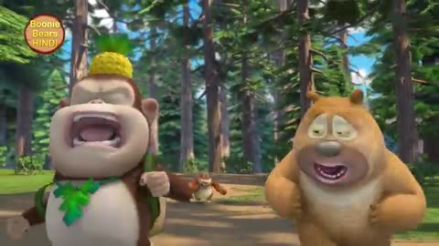 मुंग फलियां खाने का मजा _ Bablu Dablu Hindi Cartoon Big Magic Cartoon Story _ Boonie Bears Hindi