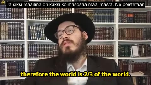 Suomennettu: Jews intend to sterilise the entire world when Moshiach comes