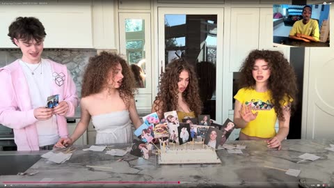 reacting to Kalogeras Sisters SMASH CAKE PRANK!