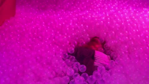 Mom Falls On Own Child In Bubble Pit