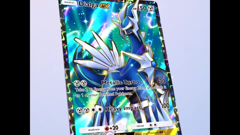 Dialga Ex Preview (Different Art)