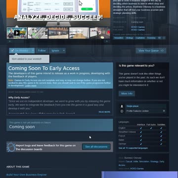 It's impossible not to be amazed by this game!