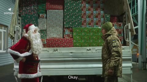 🇺🇦 💥 🎥 The Ukrainians produced a film in which Santa Claus is depicted as bringing weapons