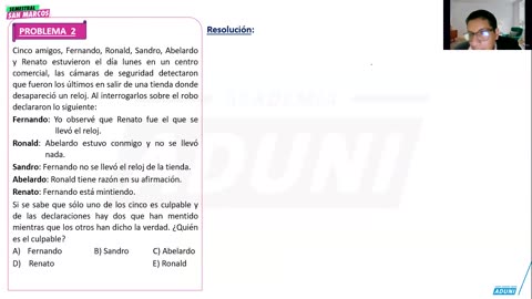 SEMESTRAL ADUNI 2025 | Semana 05 | Geografía | RM | Aritmética