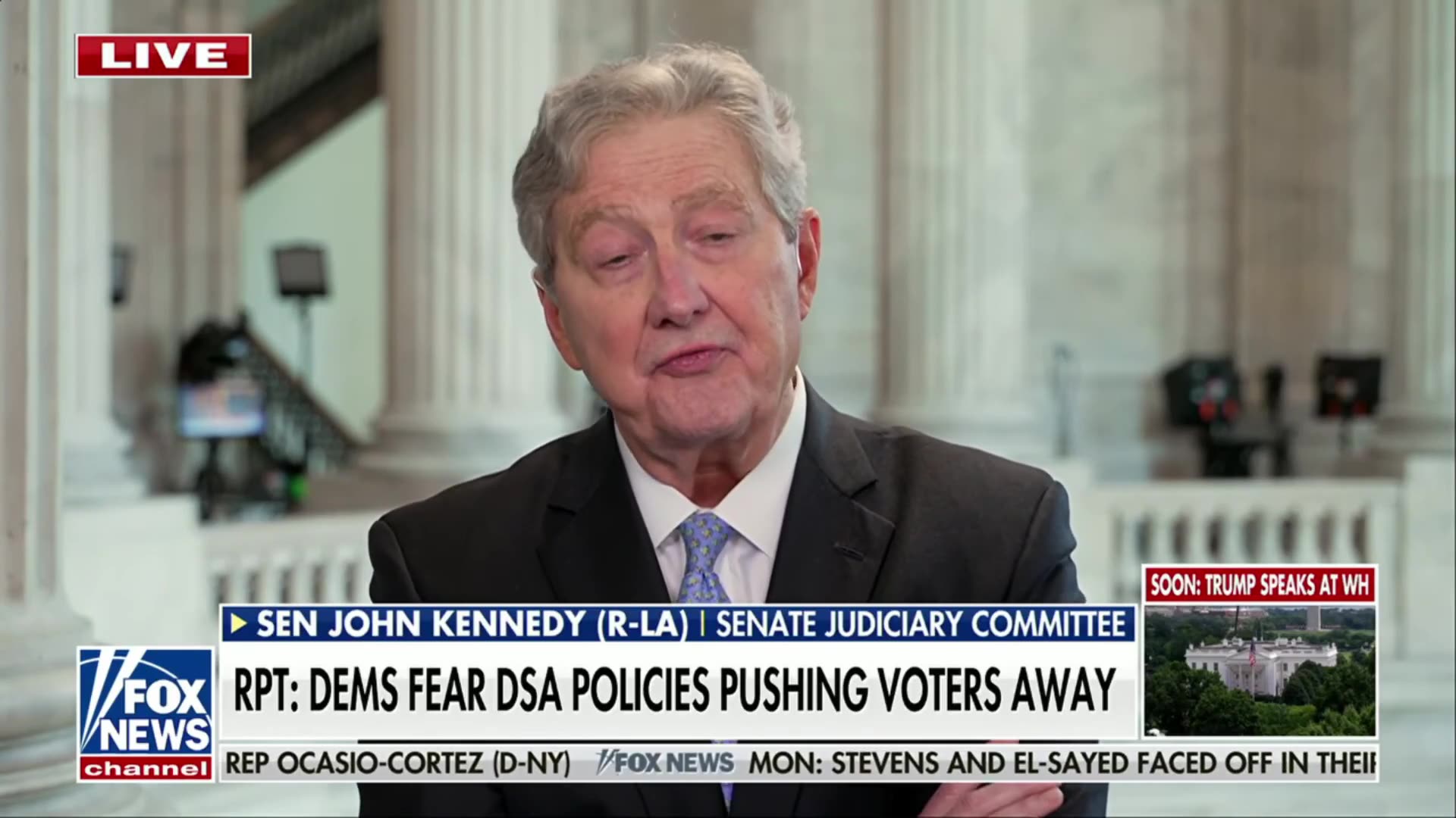 John Kennedy reveals the Republican Party's gameplan to defeat DSA Democrats