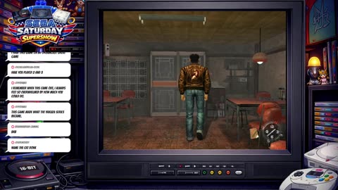 Sega Saturday Super Show | Shenmue on REAL Dreamcast! | Classic Sega Live Stream