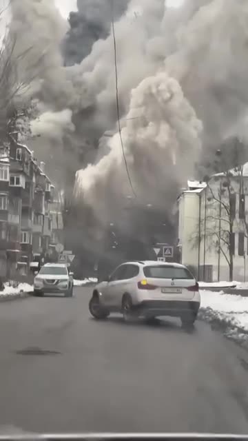 A closed shopping center in Kharkov