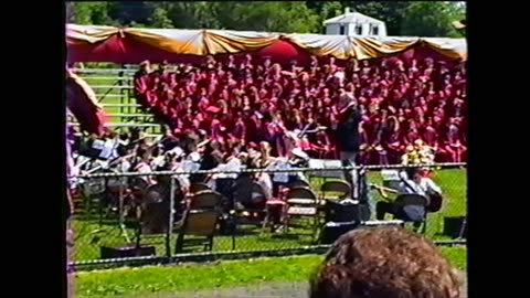 Weymouth North High School graduation 1989.
