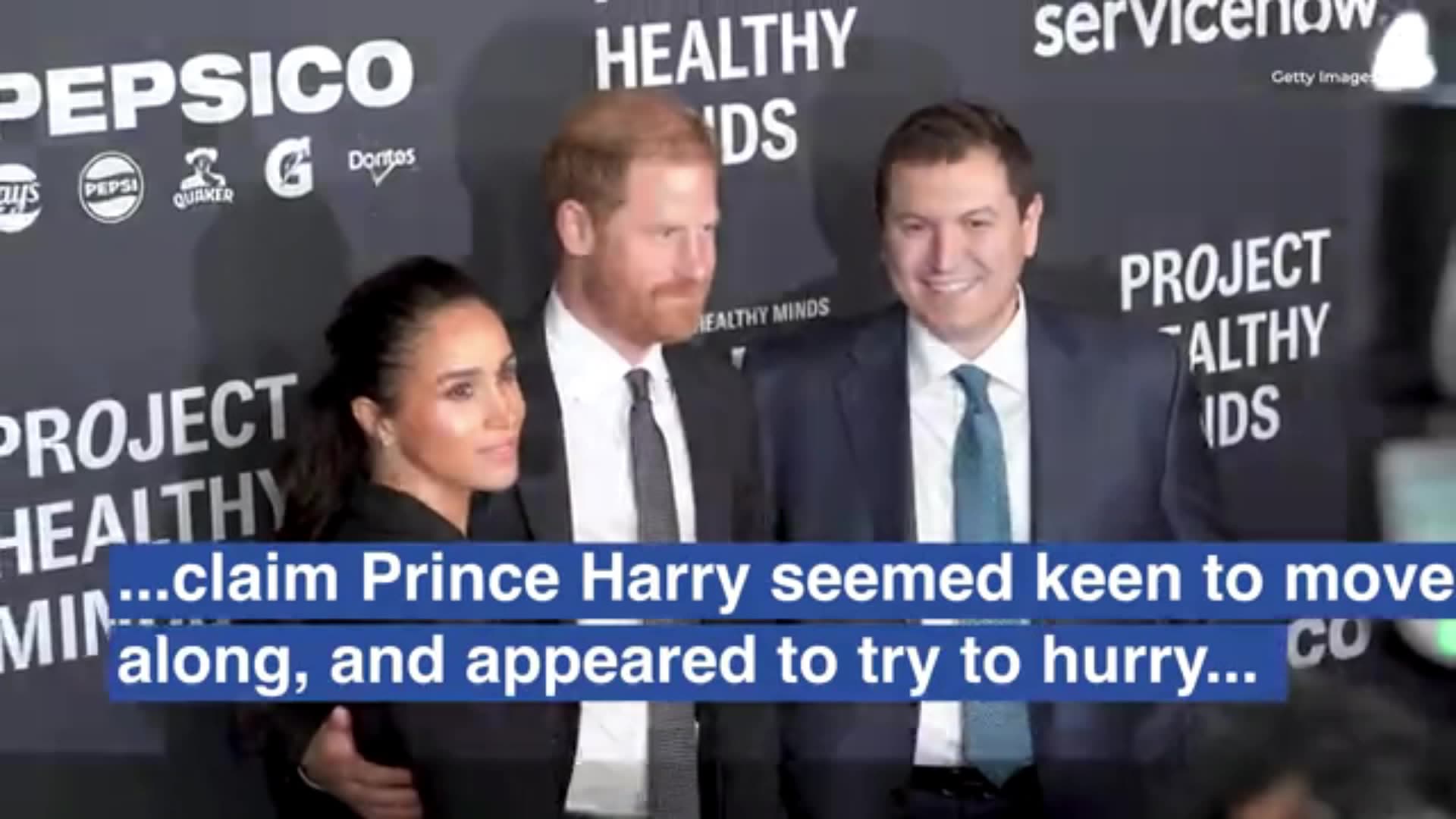 Harry and Meghan suffer another red carpet gaffe on NY red carpet