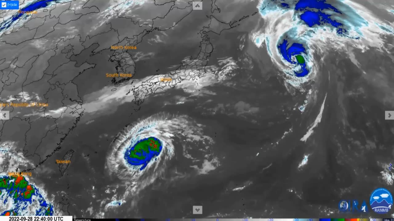 Miran Rubin - Tropical Storm Talas 2022 - Typhoon Noru 2022 - Typhoon Roke 2022 - Typhoon Kulap 2022