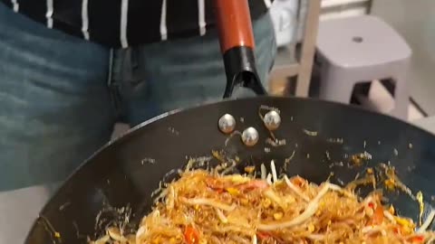 保姆级视频教程炒粉丝 #好好吃饭大赛 好好吃饭就是好好生活#美食教程 #抖音美食创作者