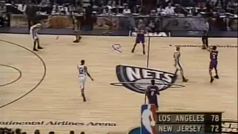 "Nets vs Lakers" 3° GAME FINALS'02 (09 de Junio, 2002) con Andrés Montes & A. Daimiel