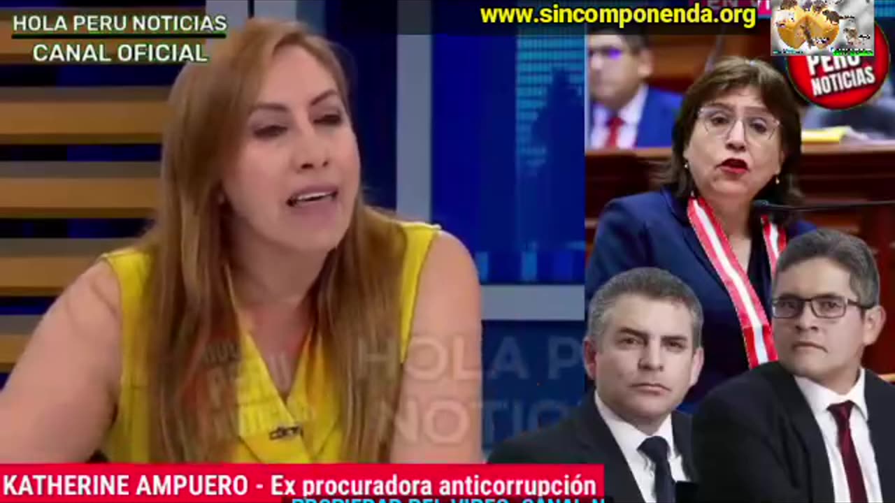 EXPROCURADORA KATHERINE AMPUERO REITERA LAS DILATACIONES EN LAS INVESTIGACIONES CONTRA VELA Y PÉREZ